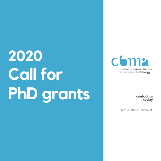2020 Call for PhD grants – CBMA